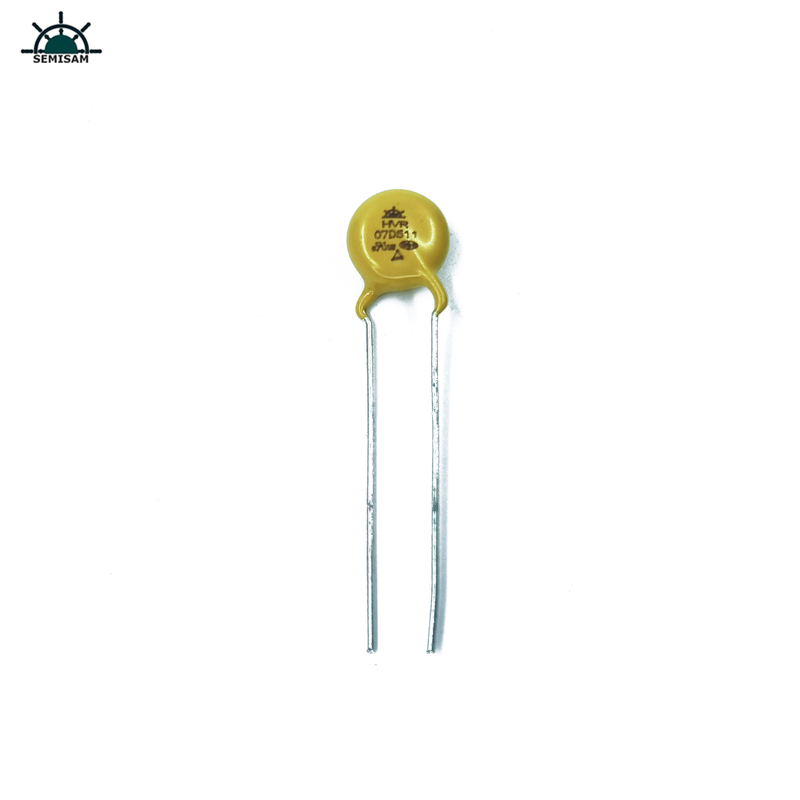Oprindelig producent Long Lead, Yellow Silicon MOV 7D511 510V 7mm Modstand MOV Varistor