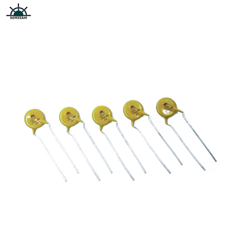 Producentresistør Leverandør Gul Silicium 10D271 Diameter 10mm Metal Oxid MOV Variør til afbrydelse af strømforsyningen