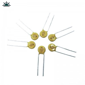 Kina modstand Leverandør Gåt kvalitet Gul Silicium 10D241 Diameter 10mm Metaloxid Varistor MOV til PCB PCBA